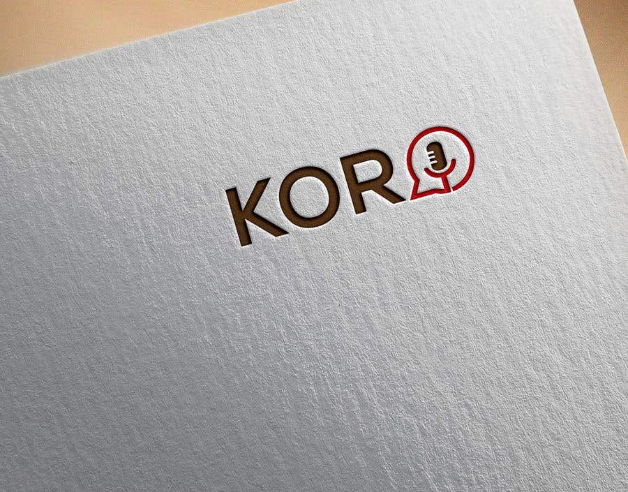Penyertaan Peraduan #75 untuk                                                 Logo for an 8 member choir named KORO
                                            