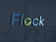 Contest Entry #154 thumbnail for                                                     Logo for a travel app "Flock"
                                                