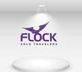 #11 untuk Logo for a travel app &quot;Flock&quot; oleh rastisheikh7