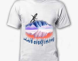 #27 pentru Crooked Grind on a mountain/Design for T-Shirt and Hoodie Print de către labonil156