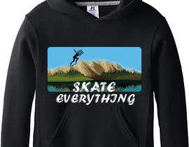 #28 para Crooked Grind on a mountain/Design for T-Shirt and Hoodie Print de labonil156