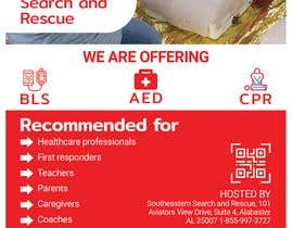 #138 for CPR Flyer Design 5&quot;x7&quot; Front Only by lukeprince143