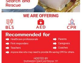 #139 ， CPR Flyer Design 5&quot;x7&quot; Front Only 来自 lukeprince143