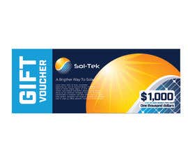 #34 para Coupon for $1000 towards the purchase of a Solar PV system por f17d