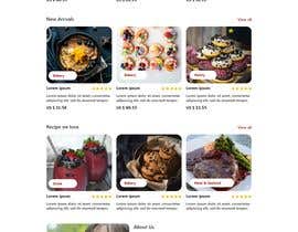 Nro 33 kilpailuun I need a website for my online food marketplace käyttäjältä Beena111