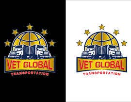 #189 para Trucking Company Logo -  Vet Global Transportation  (VGT) de denputs08