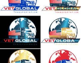 #188 para Trucking Company Logo -  Vet Global Transportation  (VGT) de djouherabdou
