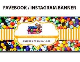 #46 for Facebook and Instagram Banner for a Candy Store by billionairejd5