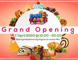 #5 for Facebook and Instagram Banner for a Candy Store by tohaevan92