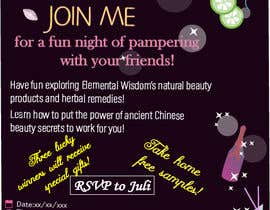 #18 for Girls Spa Night Party Invitation for Business by mkhansamasroor