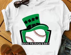 #1 for T-Shirt Design: Baseball Saint Patrick&#039;s Day Design by mdminhajuddin