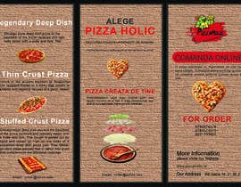 #45 for I need an A4 flyer split in 3 for a pizza delivery company by m22775588