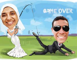 #85 dla My wedding caricature przez KhanAlamin01983
