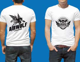 #112 for T-shirt Design AirWolf Athletics by sauravarts