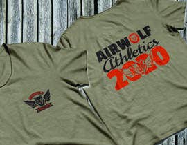 #93 cho T-shirt Design AirWolf Athletics bởi miltonbhowmik1