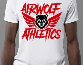 #51 za T-shirt Design AirWolf Athletics od teehut777