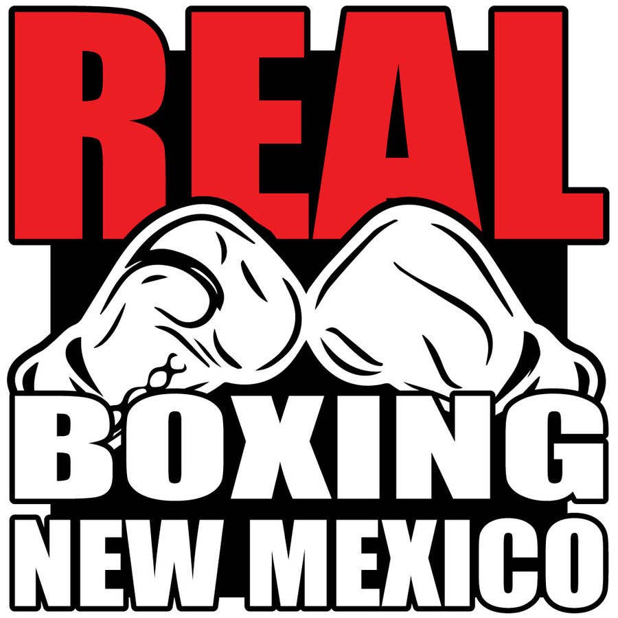 Bài tham dự cuộc thi #5 cho                                                 I need a logo created for a local boxing social media channel. The name of the channel is RealBoxingNM (the NM stands for New Mexico.) The logo must include the text and graphics related to boxing.
                                            