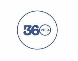 #35 untuk Logo Design for 360 ph.d. application oleh Whitelamp