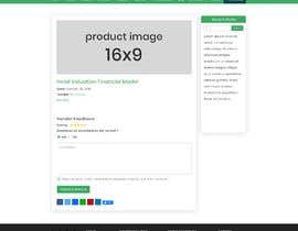 #7 para UX/UI Designs for 1 Webpage (#6) de TanmoyGWD