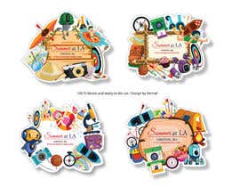 #53 for Design 2 - 3 die cut sticker designs by kaushalyasenavi