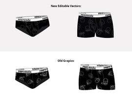 #12 for Graphic Artwork for mens underwear label by crazywebonline