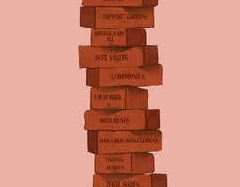 #22 for Bricks with words to symbolize building blocks by YarinaJoy