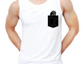 #255 para Design a cool looking tank top pocket with these two images de dmanamul