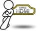 Ảnh thumbnail bài tham dự cuộc thi #102 cho                                                     Logo Design Simple HDMI
                                                