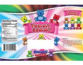 #89 para Create a design for the packaging - Gummy Bear Candy package design de JoaoXavi