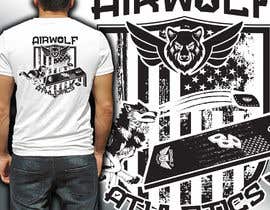 sauravarts님에 의한 AirWolf Cornhole T-shirt design을(를) 위한 #86