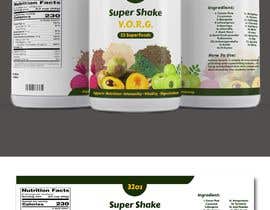 #29 for I need a label for my superfood by Hariiken