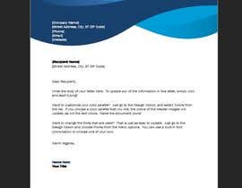 #106 for Design a letterhead template for word by shehanpeiris