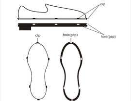 #7 para Make up a system for shoes that can be changed from flip flops to running shoes de debrajbhowmik