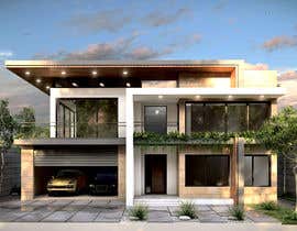 #44 for Draw 2d Facade OR a 3d Facade for the following house by JETTIN1997