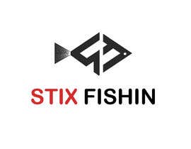 #134 für Logo design - Stix Fishin von Hridoy95