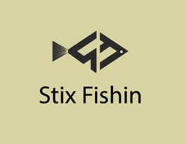 #135 für Logo design - Stix Fishin von Hridoy95