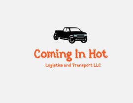 #50 for I need a logo for my business the name has to be included “Coming In Hot Logistics and Transport LLC” creative ideas with different font incorporating flames and possibly a graphic with a dually truck pulling a trailer like the ones shown in the images by hassanilyasw