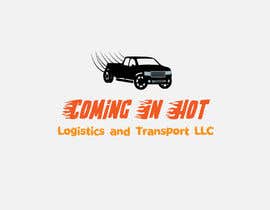 #51 for I need a logo for my business the name has to be included “Coming In Hot Logistics and Transport LLC” creative ideas with different font incorporating flames and possibly a graphic with a dually truck pulling a trailer like the ones shown in the images by hassanilyasw