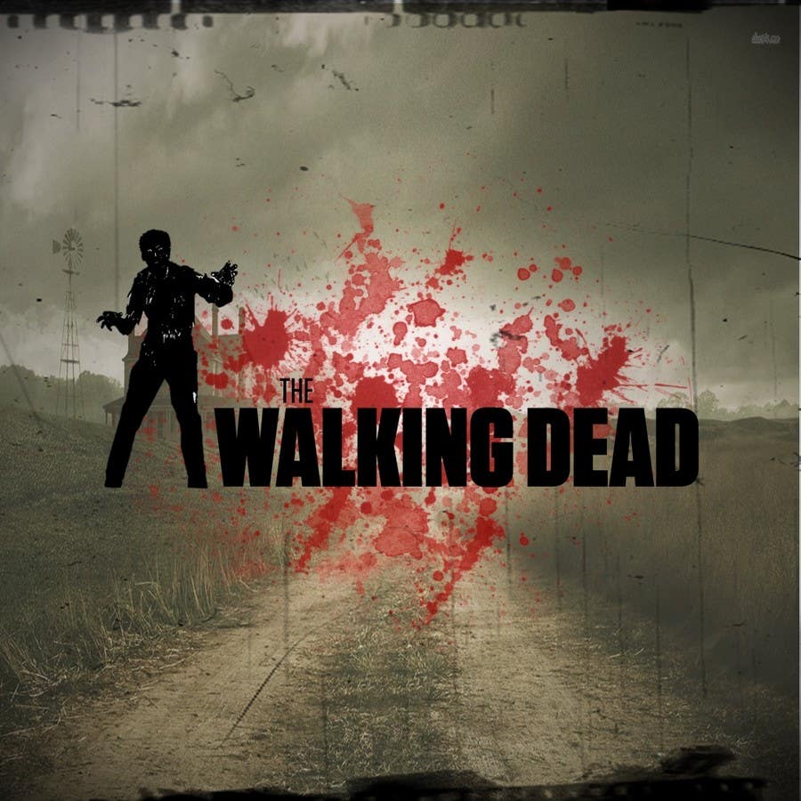 Kilpailutyö #40 kilpailussa                                                 Design an iPhone app icon for "Walking Dead Trivia" app
                                            