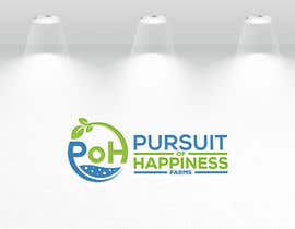#227 para Logo and branding for Pursuit of Happiness Farms de eddesignswork