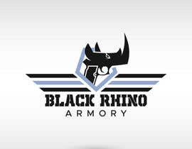 #76 dla Need logo for new company Black Rhino Armory przez fallarodrigo