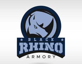 #91 dla Need logo for new company Black Rhino Armory przez fallarodrigo