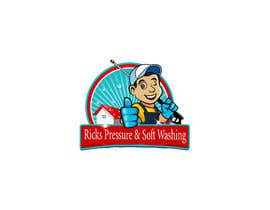nº 26 pour I need a logo created for a pressure/soft washing business, it just needs to read “ Ricks Pressure &amp; Soft Washing” and you can add a photo of a character spraying a house par Hshakil320 