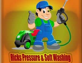 #27 for I need a logo created for a pressure/soft washing business, it just needs to read “ Ricks Pressure &amp; Soft Washing” and you can add a photo of a character spraying a house by Hshakil320