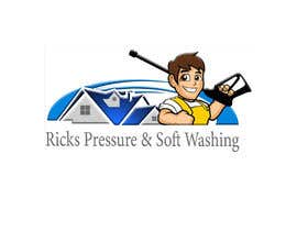 #29 for I need a logo created for a pressure/soft washing business, it just needs to read “ Ricks Pressure &amp; Soft Washing” and you can add a photo of a character spraying a house by Hshakil320