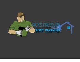 #31 for I need a logo created for a pressure/soft washing business, it just needs to read “ Ricks Pressure &amp; Soft Washing” and you can add a photo of a character spraying a house by touhidarty