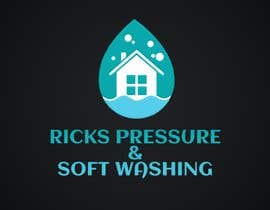 nº 35 pour I need a logo created for a pressure/soft washing business, it just needs to read “ Ricks Pressure &amp; Soft Washing” and you can add a photo of a character spraying a house par ItzMeJay 