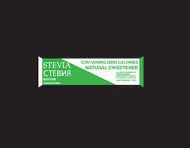 #188 for Correction of the logo, Design of a small packet – sachet and Design of a sachet box for Stevia product by DesignInverter