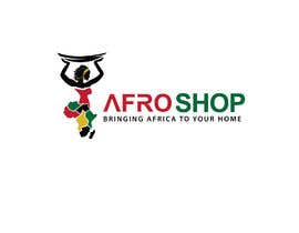 #89 for Logo design online afro shop by flyhy