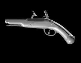 #26 para 3d Silver gun design de mmdhasan1000